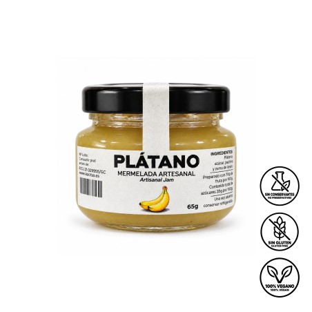 Mermelada Artesanal de Plátano Canario 65 g