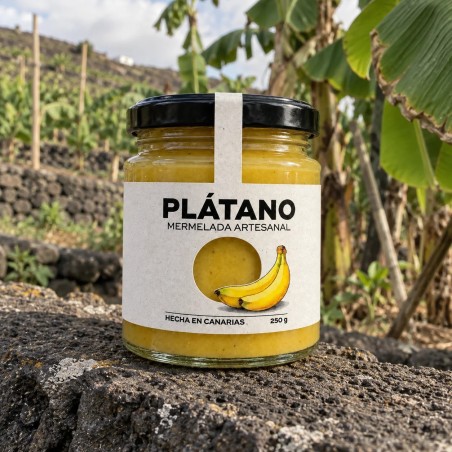Mermelada Artesanal de Plátano Canario 250 g