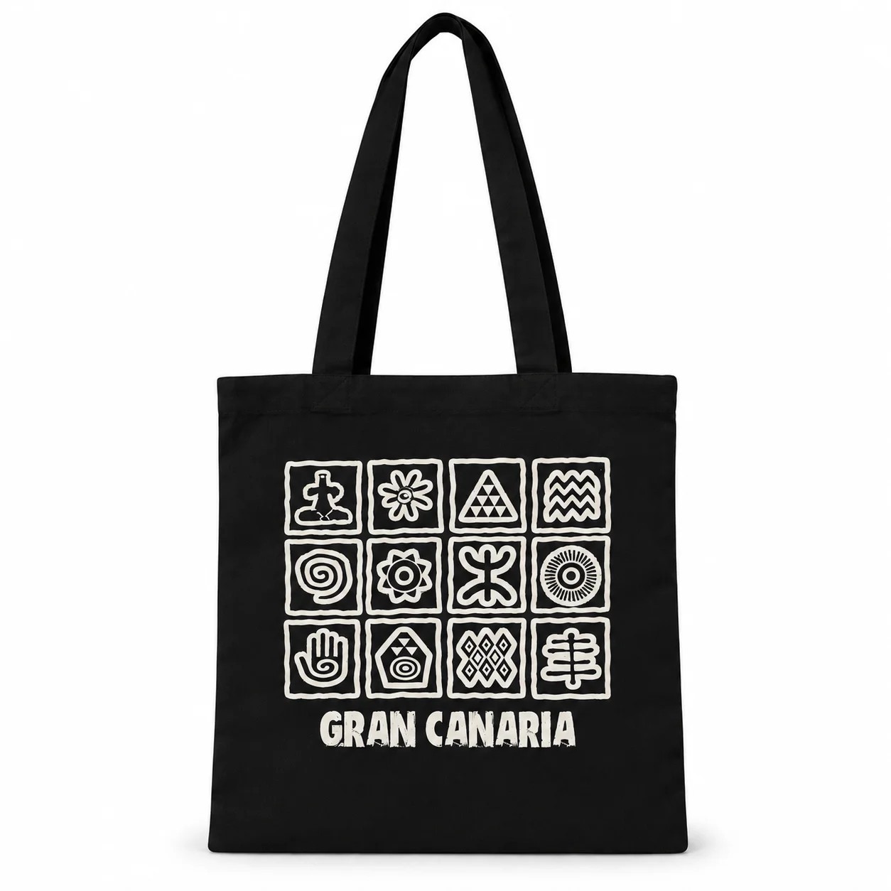 Bolsa Tote de Algodón Pintaderas Canarias