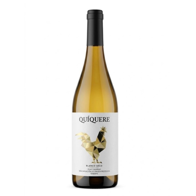 Vino blanco seco Quíquere