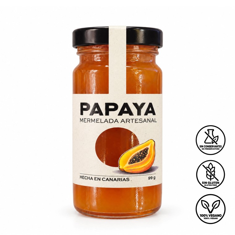 Mermelada Artesanal de Papaya 99 g