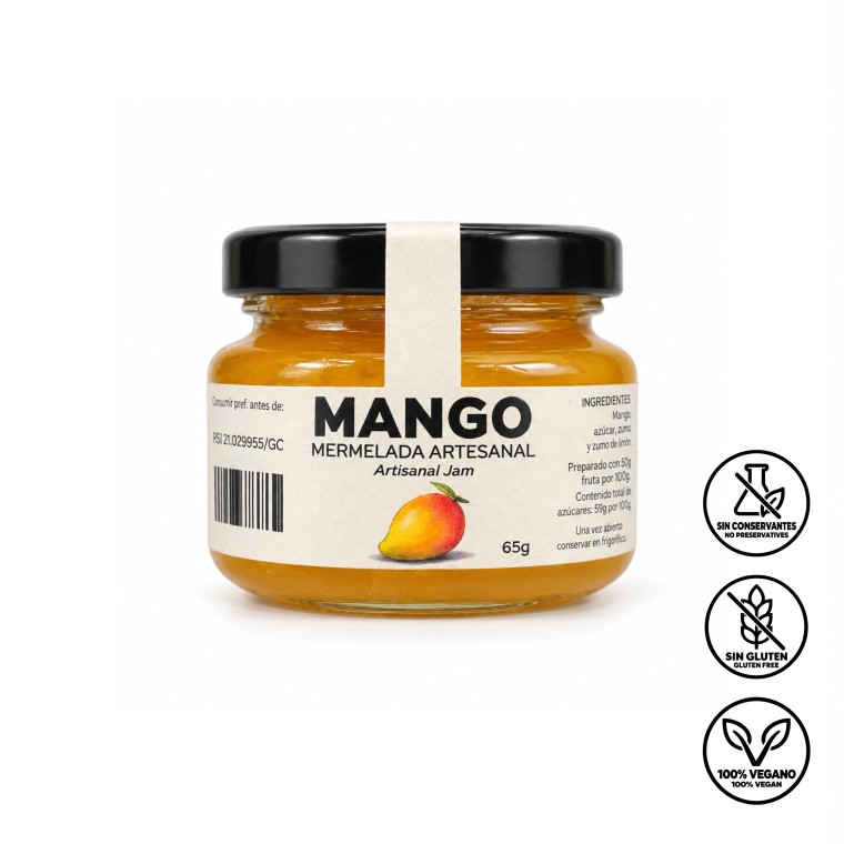 Mermelada Artesanal de Mango 65 g