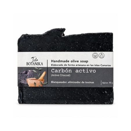 Jabón artesanal de Carbón Activo 90g