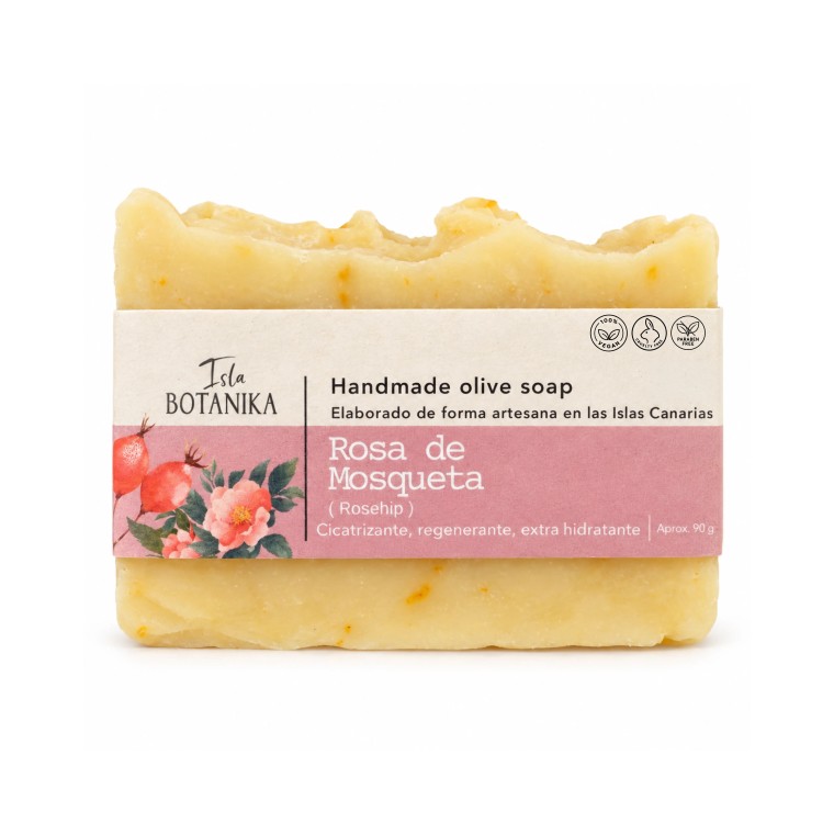 Jabón Artesanal de Rosa Mosqueta 90 g