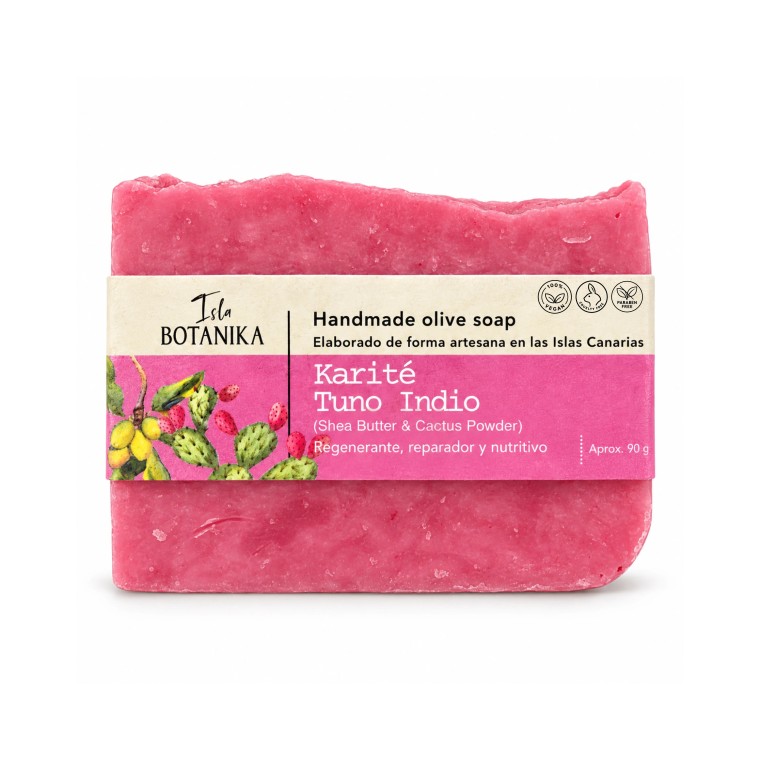 Handcrafted Shea Butter and Indian Prickly Pear Soap, 90 g