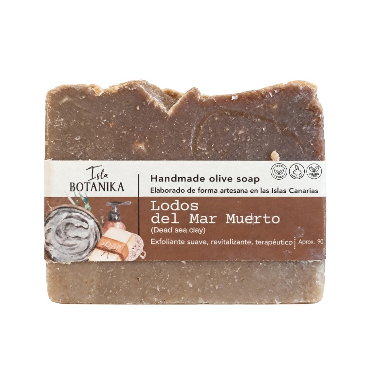 Handcrafted Dead Sea Mud Soap, 90 g