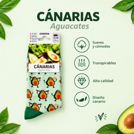 Calcetines de aguacate
