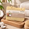 Jabón Artesanal Exfoliante de Coco 90 g