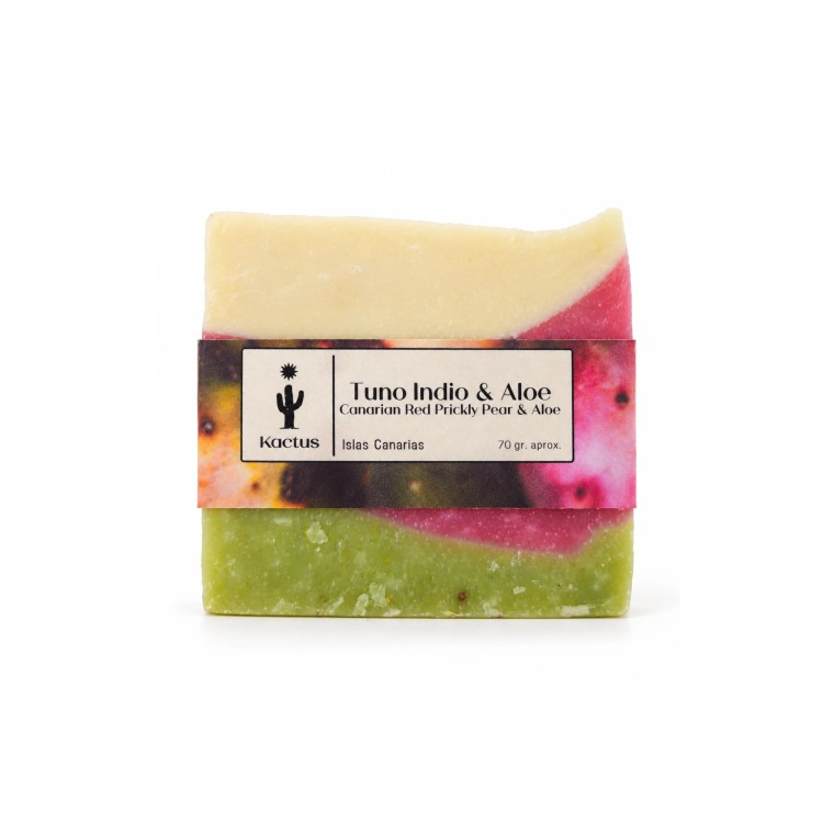Handcrafted Indian Tuno and Aloe Soap, 70 g