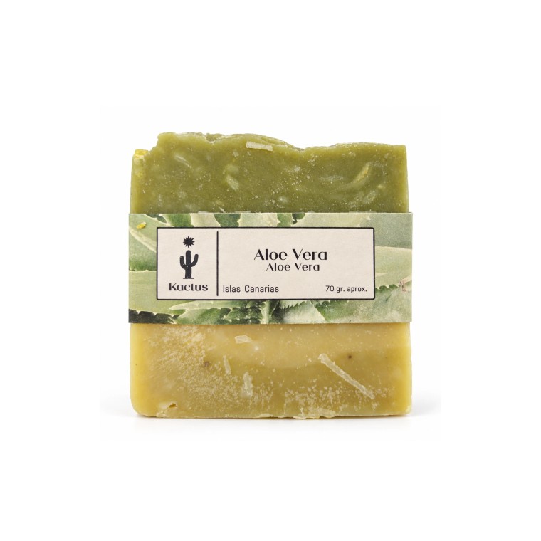 Jabón Artesanal de Aloe Vera 70 g