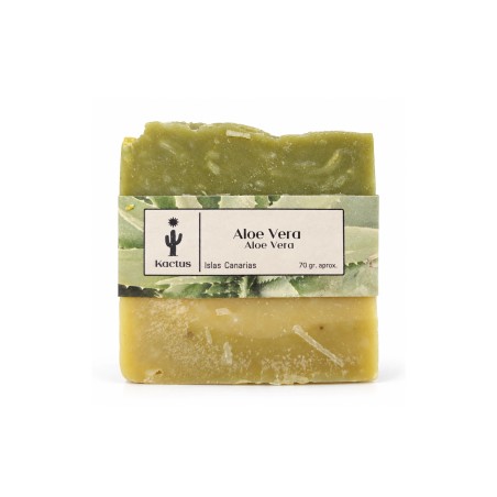 Jabón Artesanal de Aloe Vera 70 g