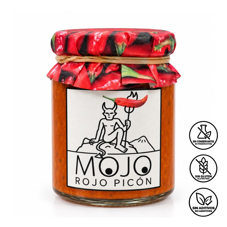 Mojo Rojo Picón Canario 200 g