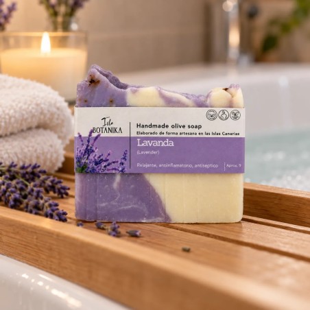 Handcrafted Lavender Soap, 90 g