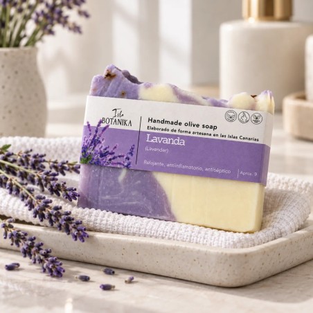 Handcrafted Lavender Soap, 90 g