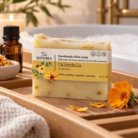 Handcrafted Calendula Soap, 90 g