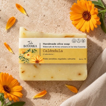 Jabón Artesanal de Caléndula 90 g