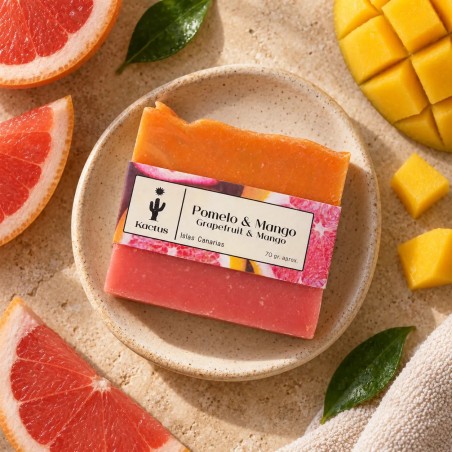 Jabón Artesanal de Pomelo y Mango 70 g