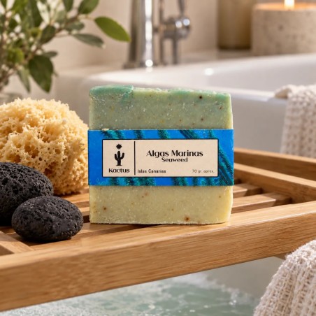 Jabón Artesanal de Algas Marinas 70 g