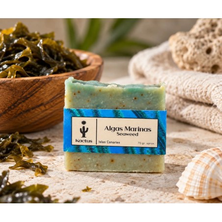 Jabón Artesanal de Algas Marinas 70 g