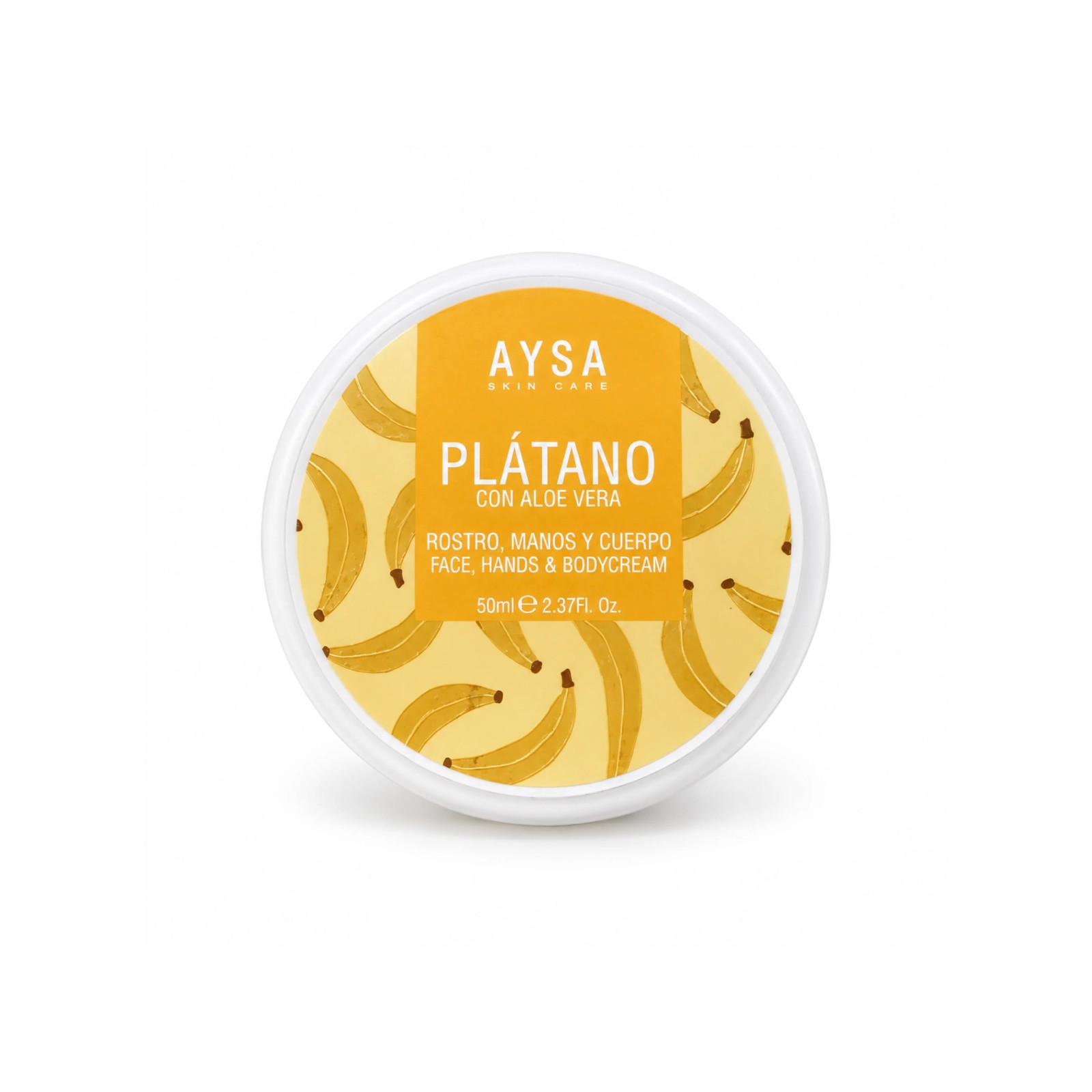 Banana Cream with Aloe Vera, 50 ml
