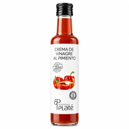 Crema de vinagre al pimiento