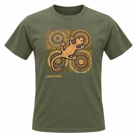 Camiseta Adulto Verde Lagarto