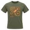 Camiseta Adulto Verde Lagarto