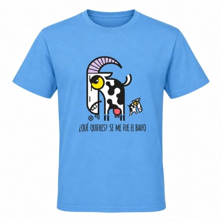 Camiseta Adulto "¿Qué quieres? Se me fue el baifo"