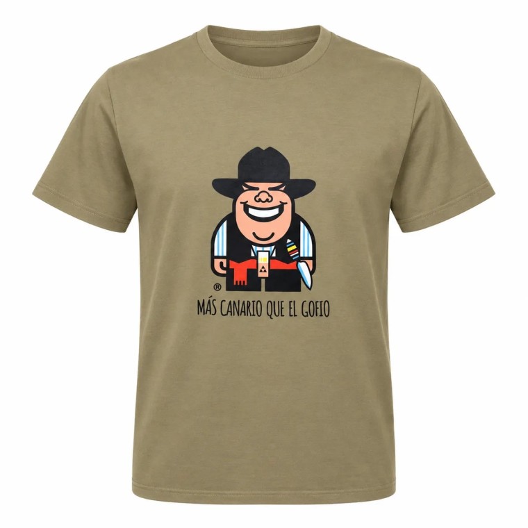 Camiseta Adulto "Más canario que el gofio"