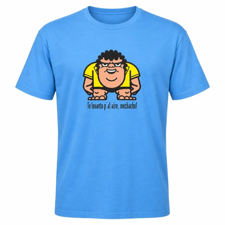 Camiseta Adulto "Te levanto p´al aire muchacho"