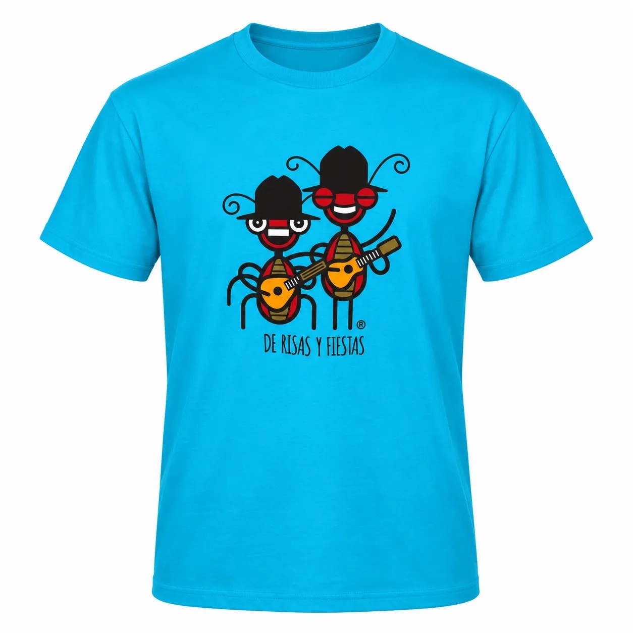"Laughs and parties" Adult T-Shirt
