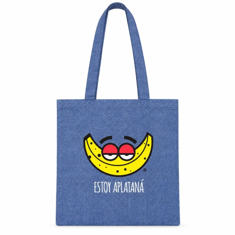 Bolsa de algodón "Estoy aplataná"