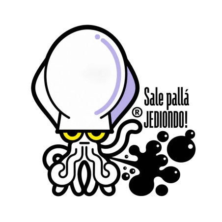 Camiseta Adulto "Sale pallá jediondo"