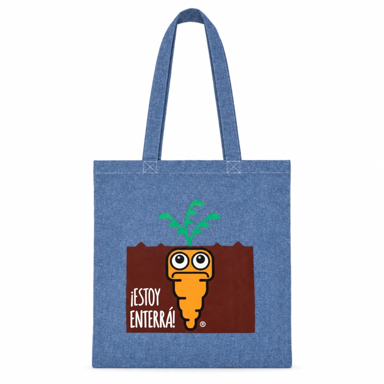 Bolsa de algodón "Estoy enterrá"