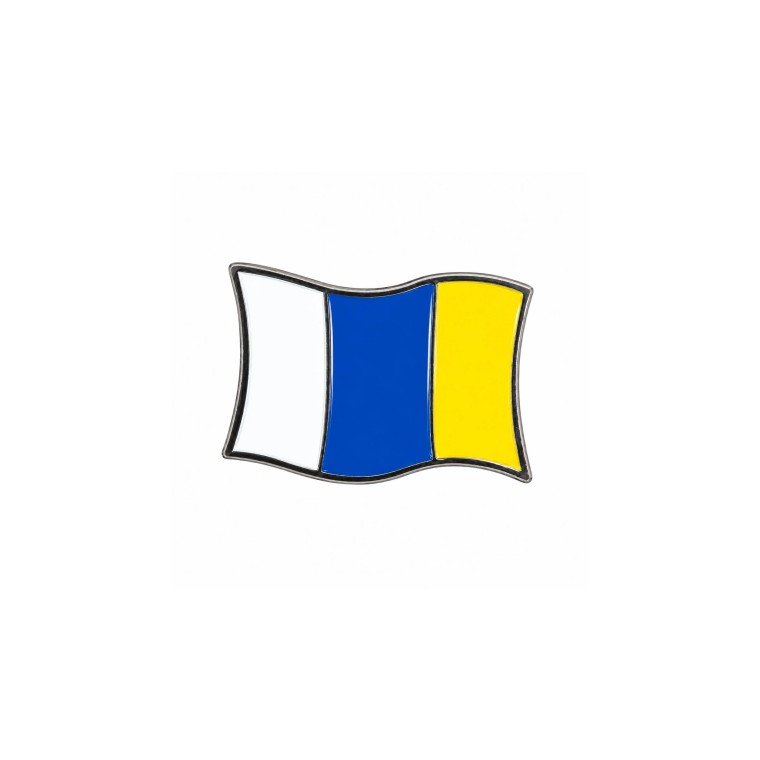 Pin Metálico Bandera Canaria