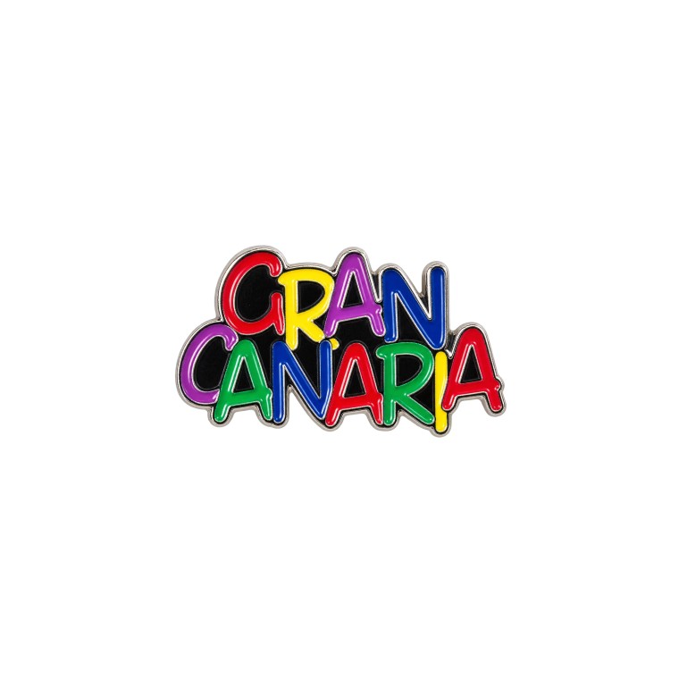 Pin Metálico Colorido Gran Canaria