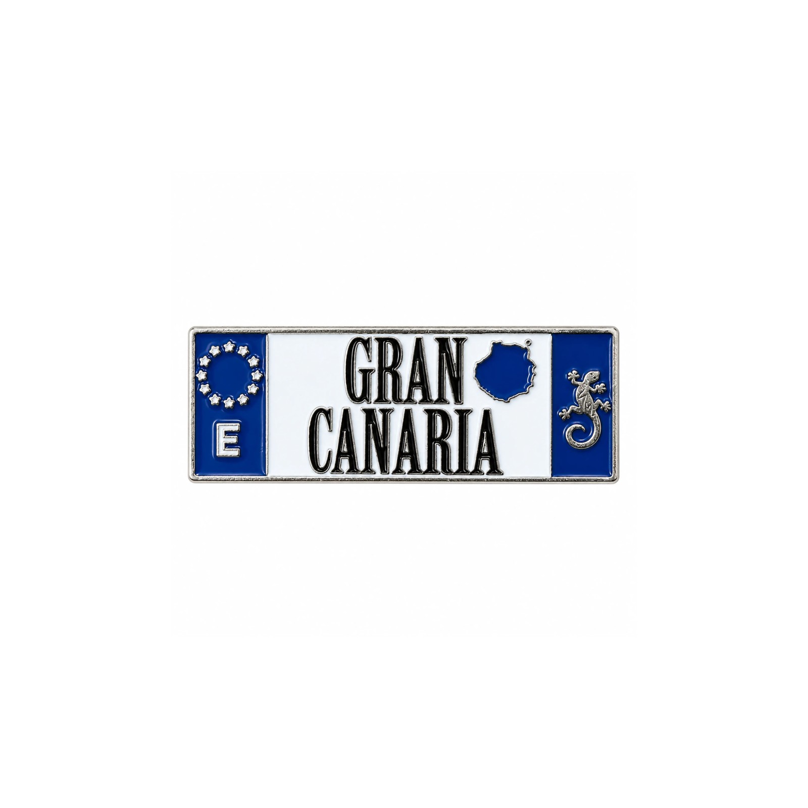 Pin Metálico Matrícula Gran Canaria