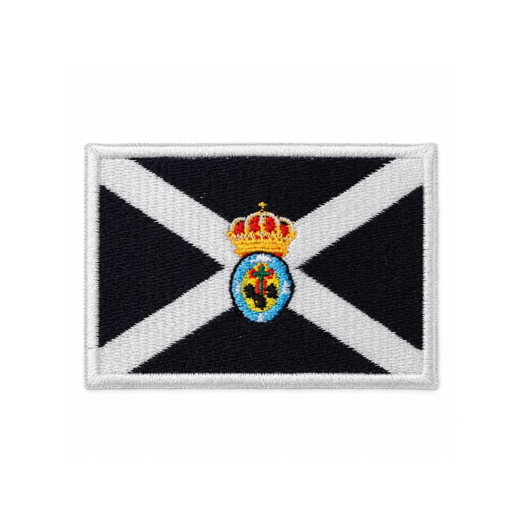Embroidered Tenerife Flag Heat Patch