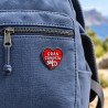 Pin Metálico Corazón y Lagarto Gran Canaria