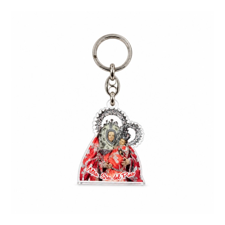 Virgen del Pino Keychain