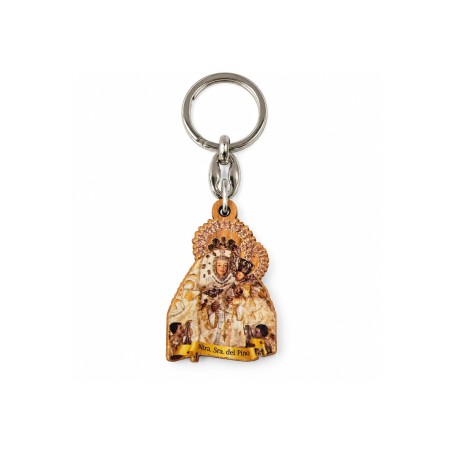 Llavero Madera Virgen del Pino