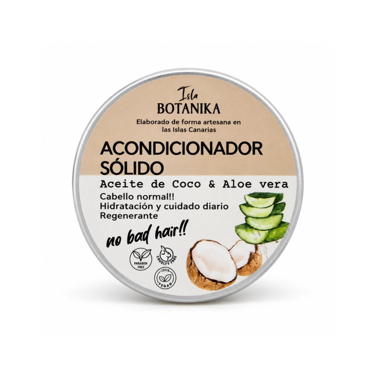 Acondicionador Sólido de Coco y Aloe Vera