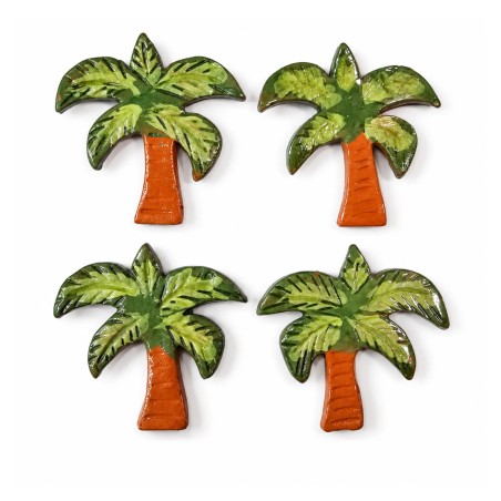Ceramic Palm Tree Magnet