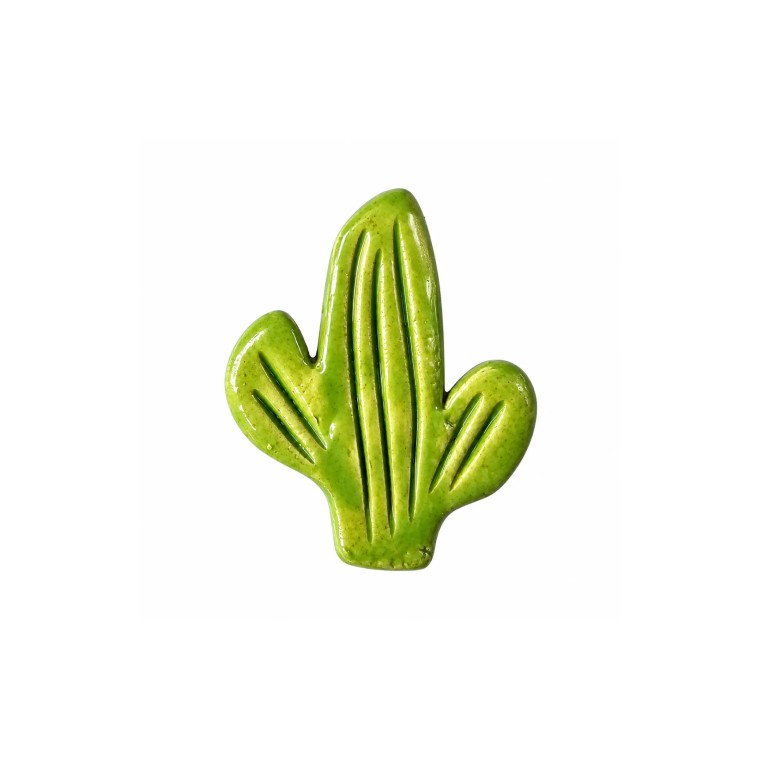 Ceramic Cactus Magnet
