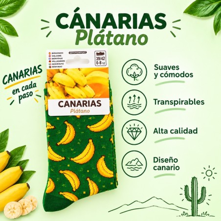 Calcetines de platanitos