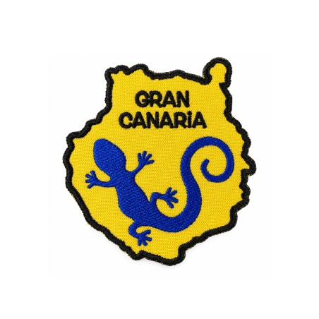 Parche térmico bordado Gran Canaria Lagarto