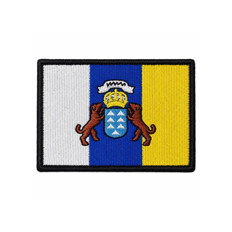 Parche térmico bordado bandera Islas Canarias