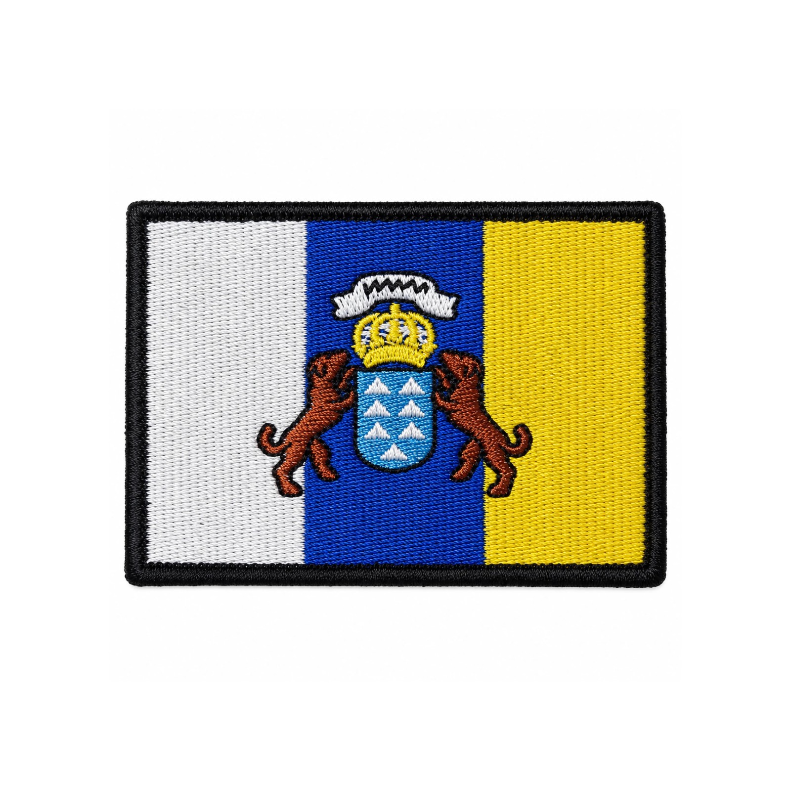 Parche térmico bordado bandera Islas Canarias