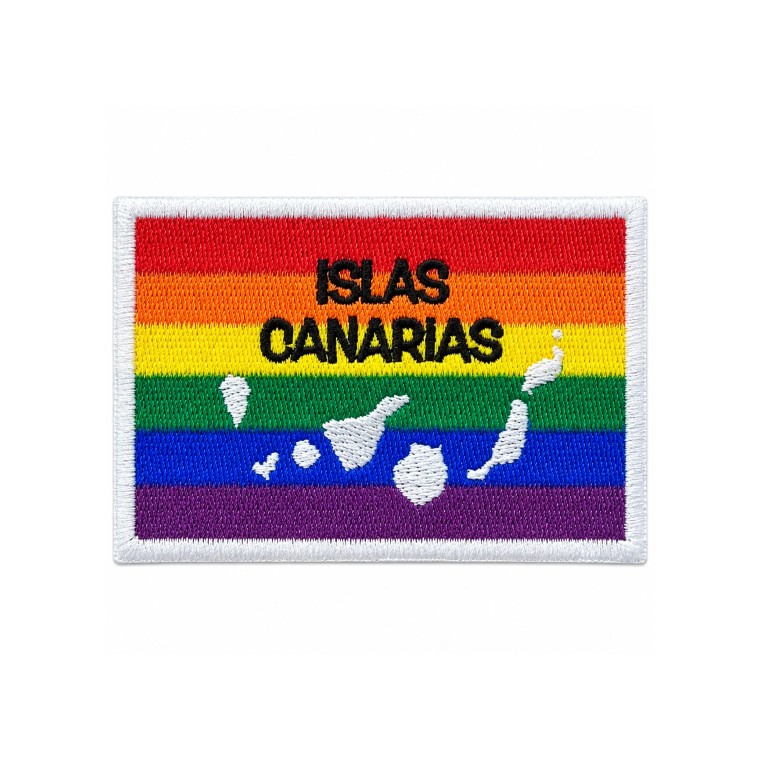 Parche térmico bordado LGBTI Islas Canarias
