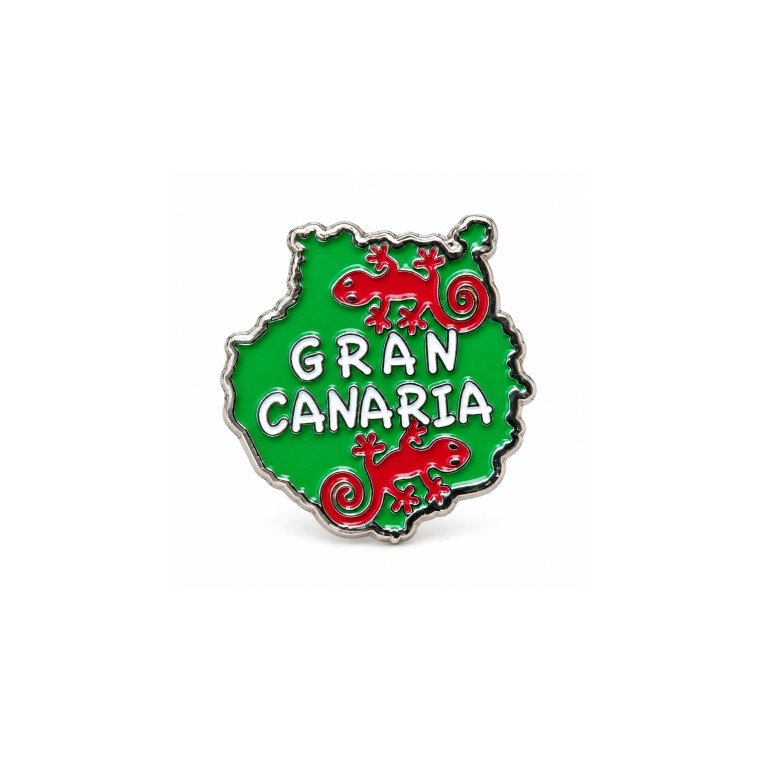Pin Metálico  Isla Gran Canaria Lagarto
